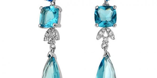 The Grace and Elegance of blue earrings – StyleSkier.com