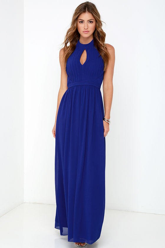 General information about Blue maxi dress – StyleSkier.com