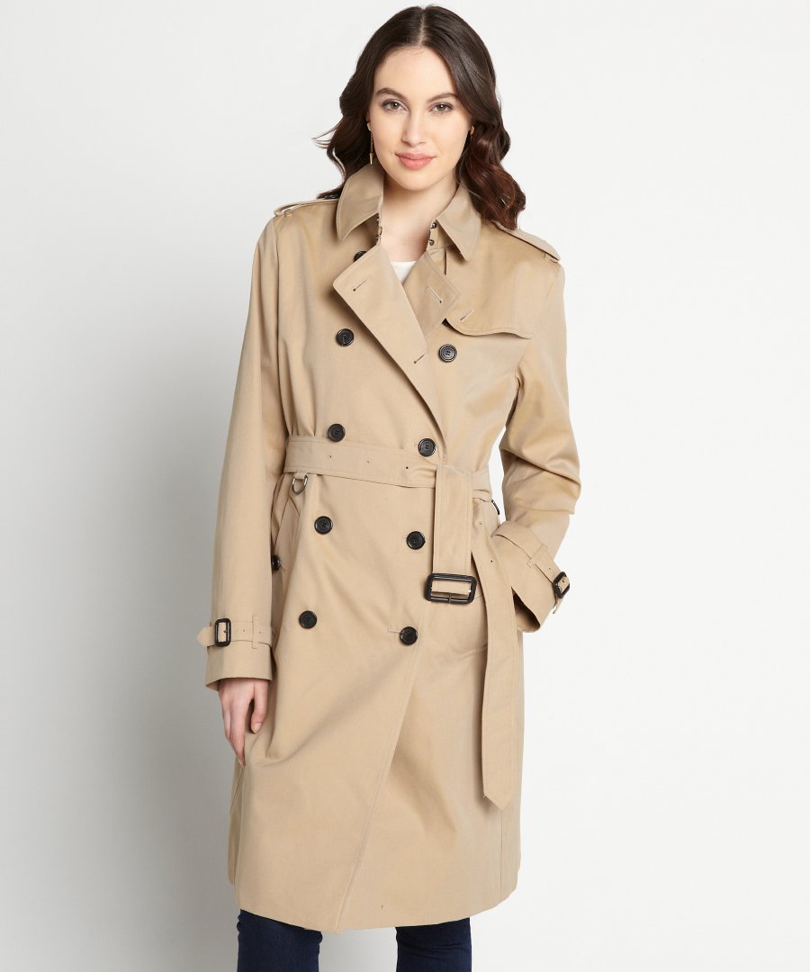 used women's burberry trench coat