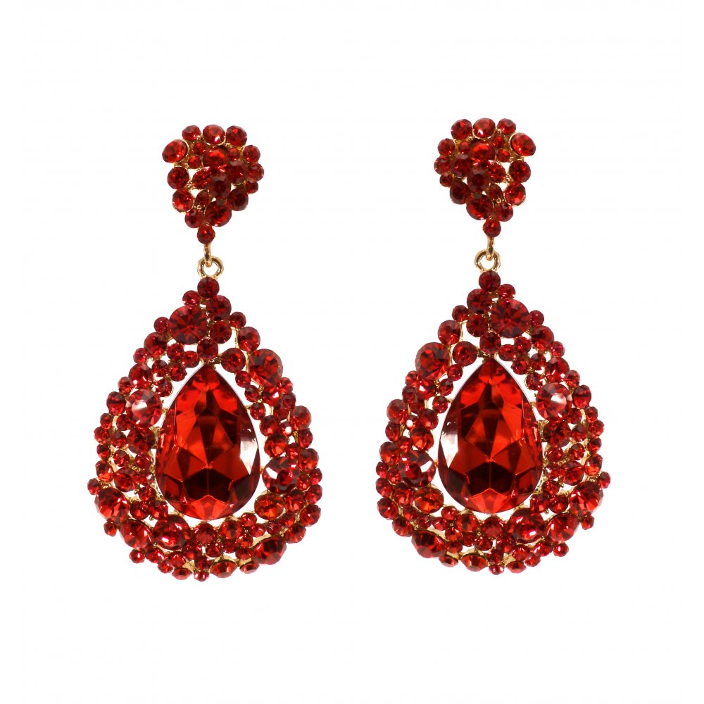 The process of getting red earrings for a perfect match – StyleSkier.com