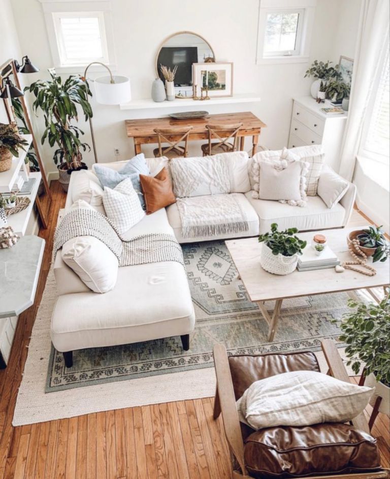 Beautiful Moroccan Modern Boho Living Room Decor Ideas – StyleSkier.com