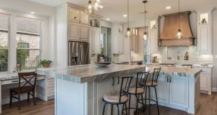 Transitional Modern Farmhouse Kitchen Design | Modern farmhouse .