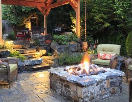 Stunning Backyard Patio and Fire Pit Design Ideas – StyleSkier.com