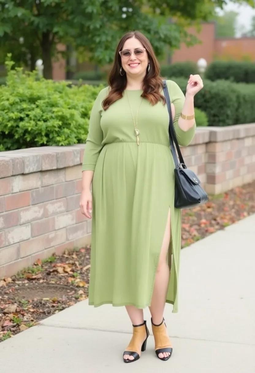 Fall Fashion: ⁢Layering Styles with‍ Cozy ‍Plus-Size Dresses