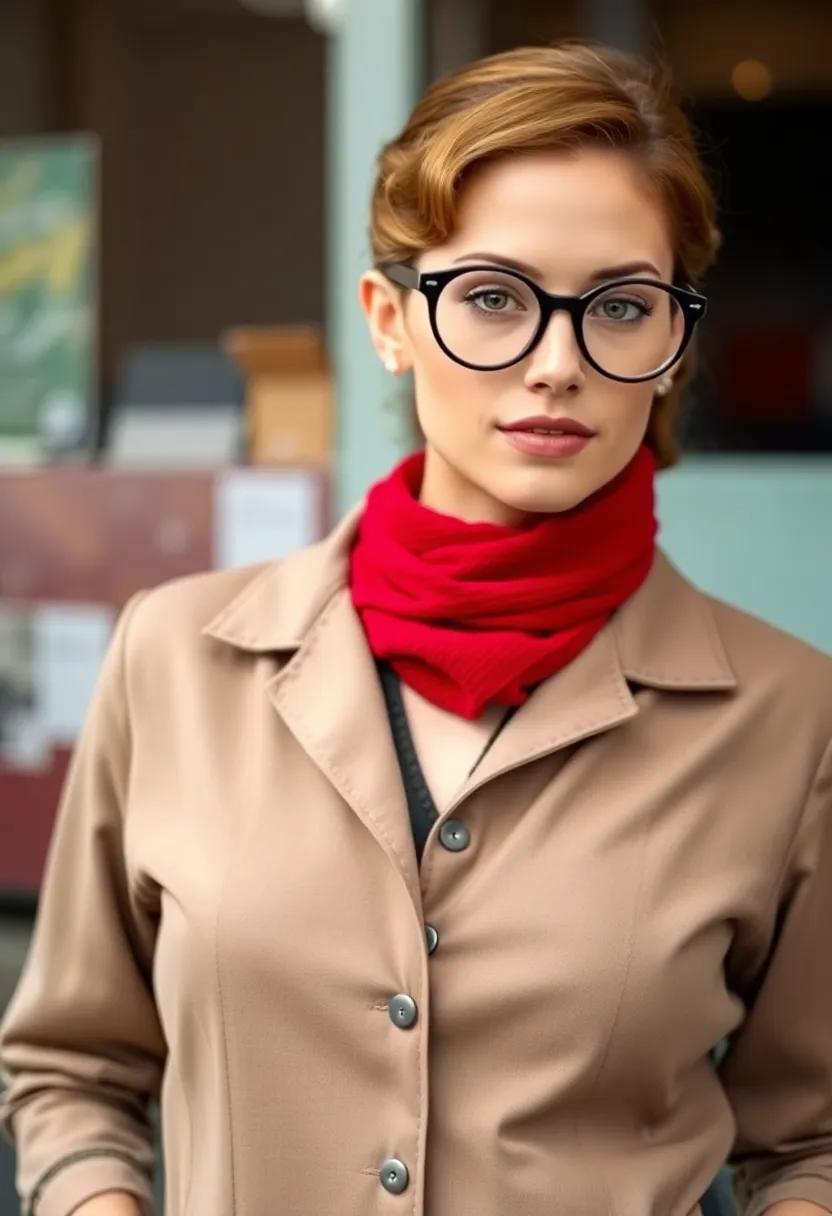 Round-framed ⁤glasses ⁣that bring an intellectual vibe to⁤ your overall look
