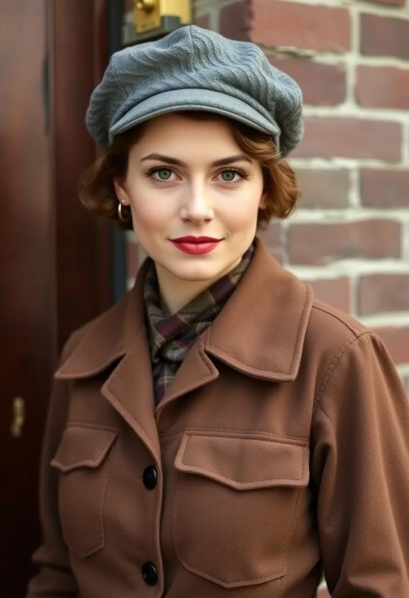 A ​wool newsboy cap ⁤to add that authentic touch to your ⁤vintage ensemble