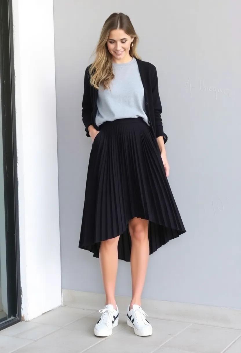 Dress⁣ down with sneakers for a sporty‍ vibe