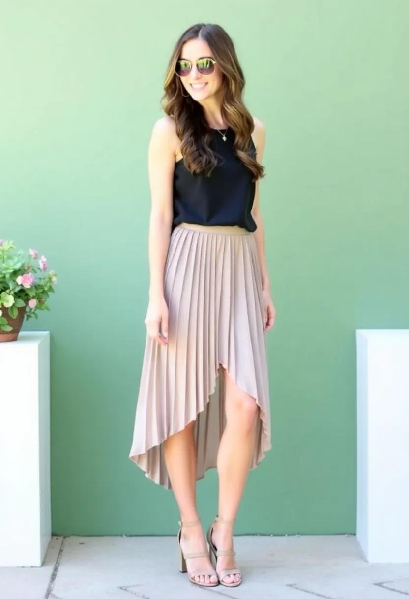 pair with strappy sandals for a ‍flirty summer ensemble