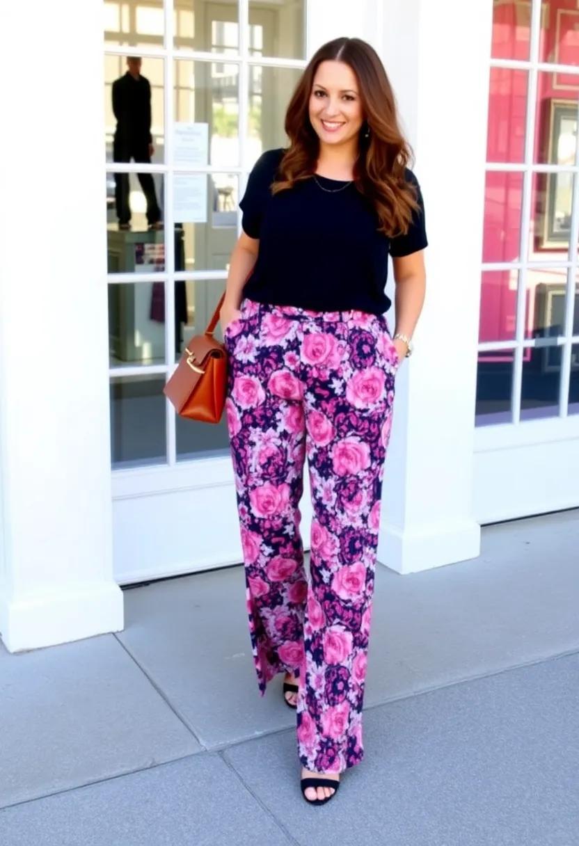 Printed Palazzos:​ bold prints that ⁣express your personality⁢ at work ⁣or play