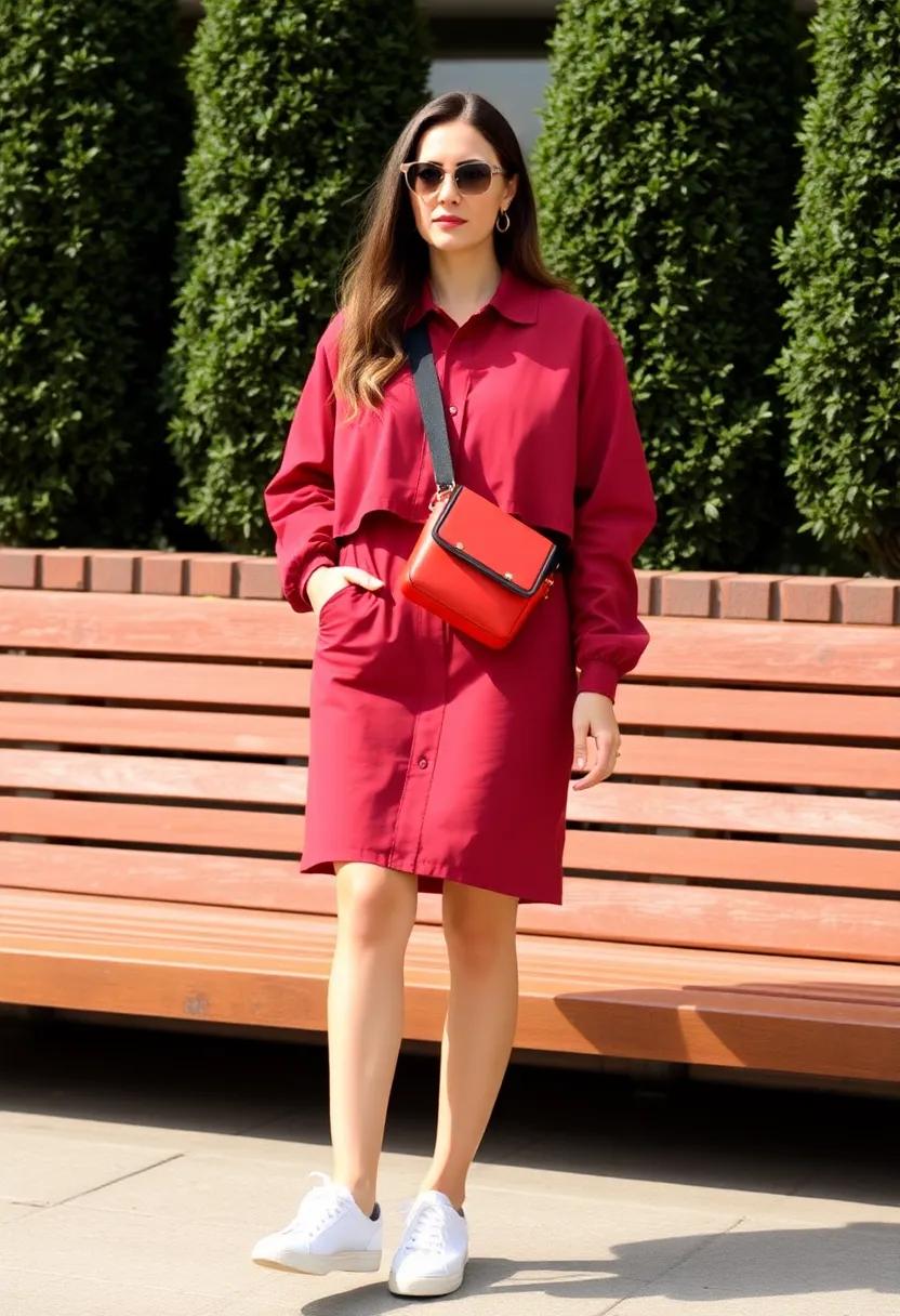 Add a crossbody bag in a contrasting ⁤color ‍to bring attention to ‌your​ look while keeping your essentials close at ⁣hand