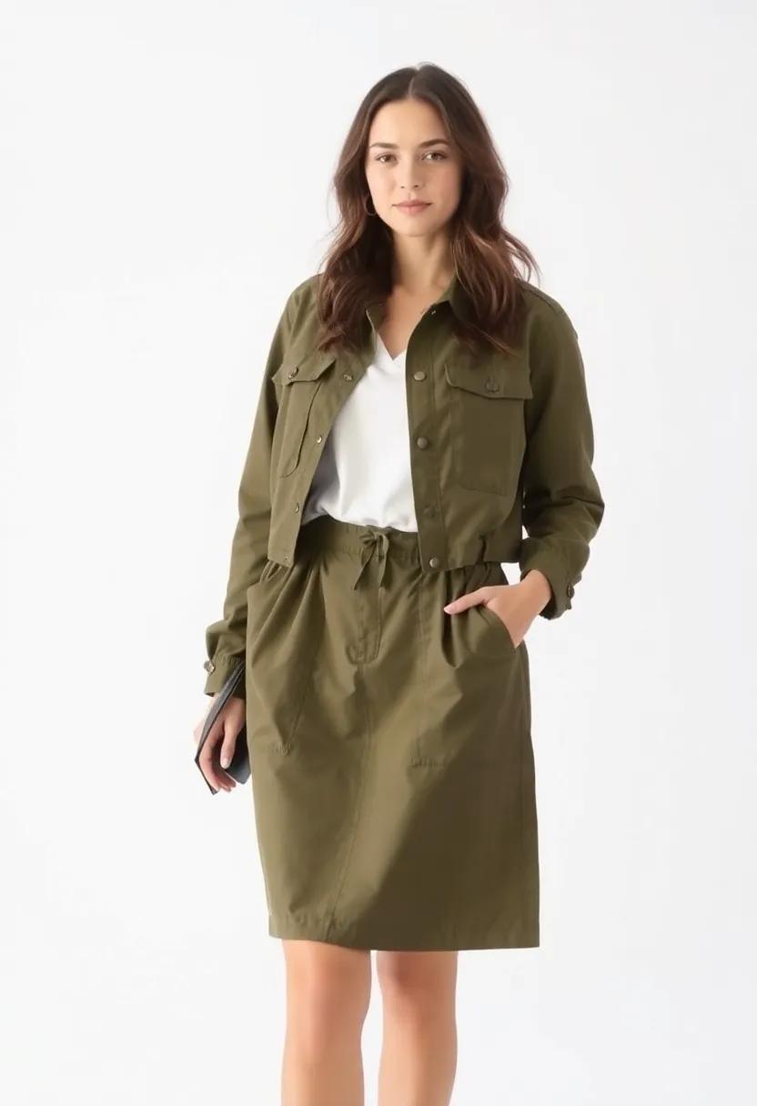 Opt for a⁤ cinched-hem windbreaker ⁢to​ echo the utility‌ skirt's silhouette, ​creating a ​cohesive look that flatters your⁣ figure