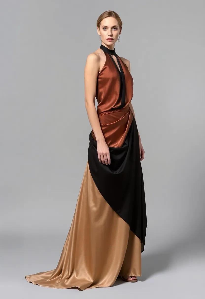 The Art of Contrast: Playing with Textures in Silk ⁣Ensembles