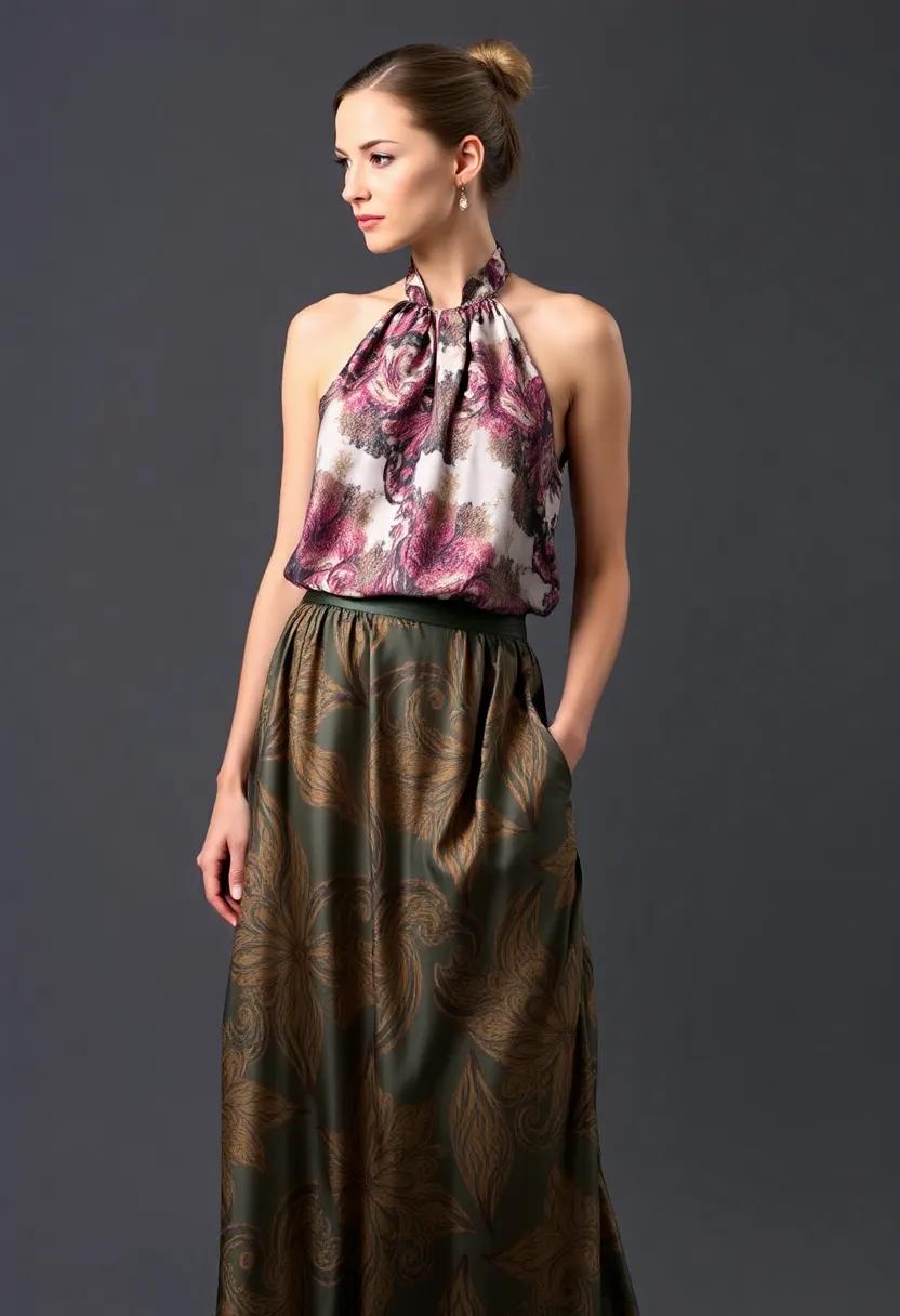Layering with Elegance: ⁣How to Style Silk Skirts for Cooler Days