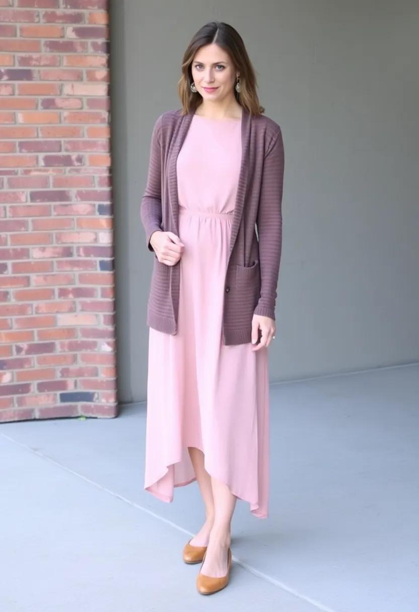 Draped ‍Delight: Embracing⁣ Flowy Fabrics ⁣with Cardigans