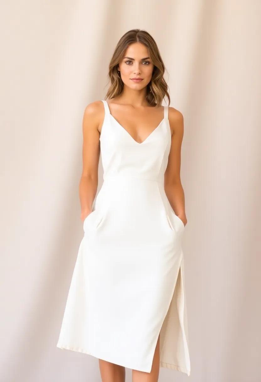 Textures and Fabrics: The Role of Material in Side Slit⁣ dress Selection