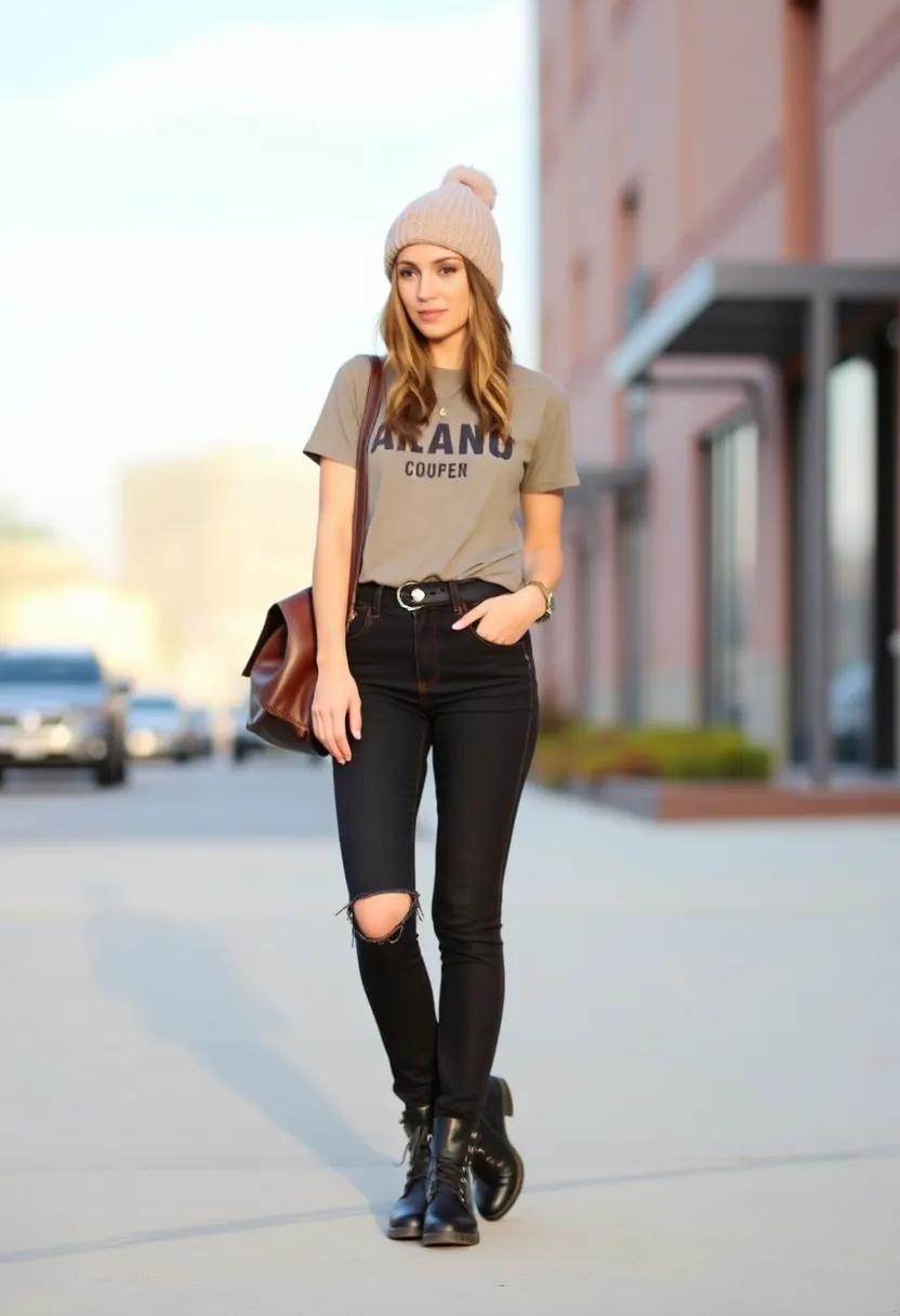 Add a beanie for a‌ cool, laid-back ‍look‌ suitable for any occasion
