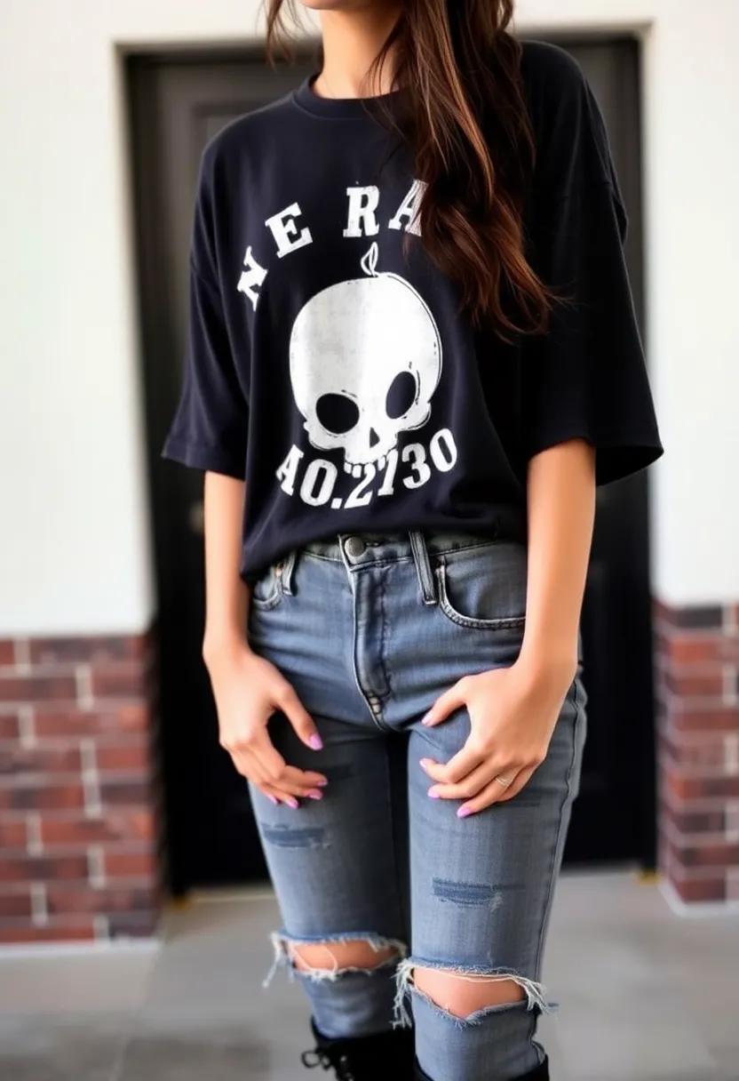 Go⁤ for oversized tees for a ‍relaxed, slouchy aesthetic with style
