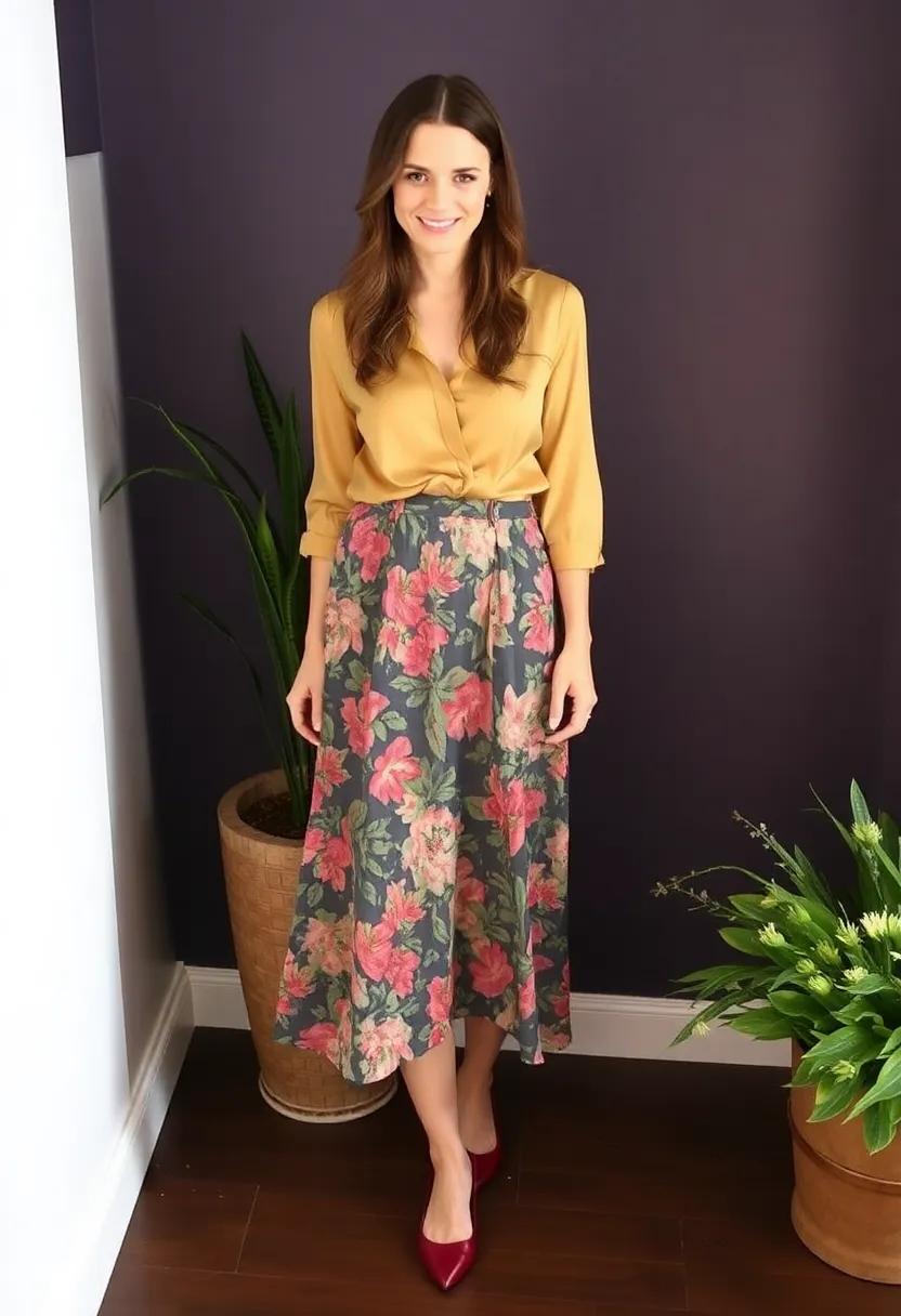 Play with prints by mixing floral or stripes‍ to‌ keep it fresh