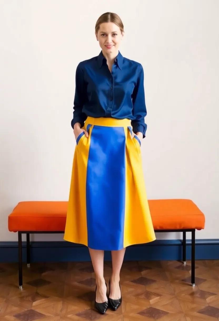 Experiment with contrasting colors⁣ for a‌ bold⁢ style statement