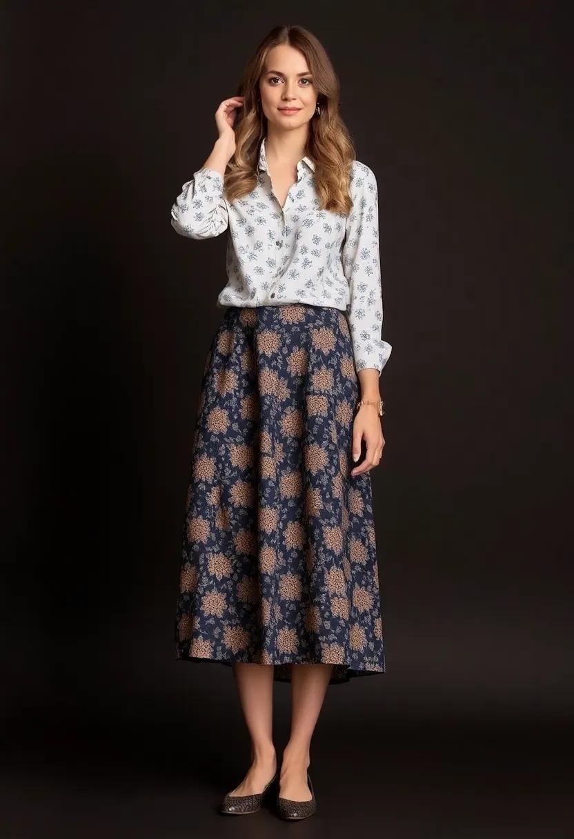 Opt for⁢ a patterned silk blouse to ‌add visual interest and fun