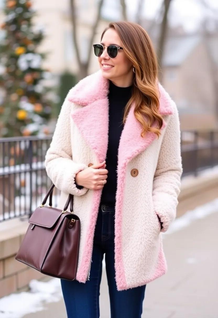 Experiment with color blocking to brighten up dreary ‍winter days