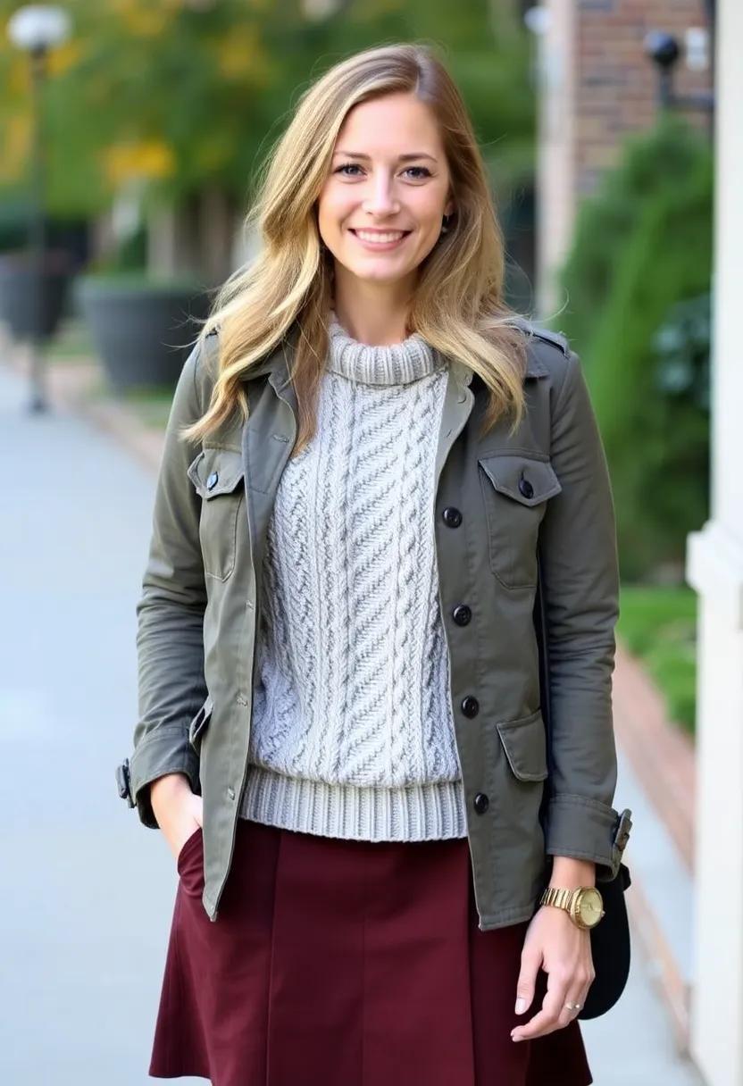 Playing ‌with Proportions: The Art of Layering a Sweater Over a Jacket