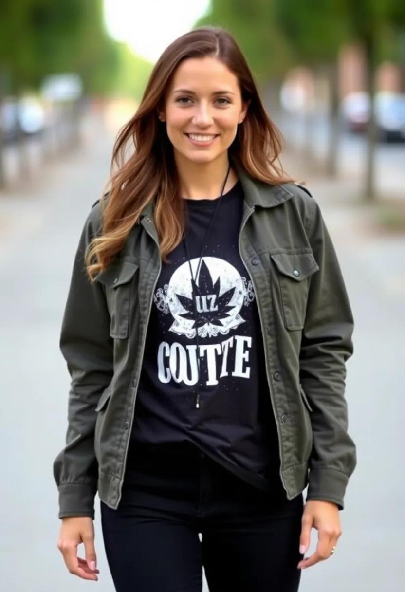 The Bold Statement ⁣of Graphic Tees in Everyday Outfits