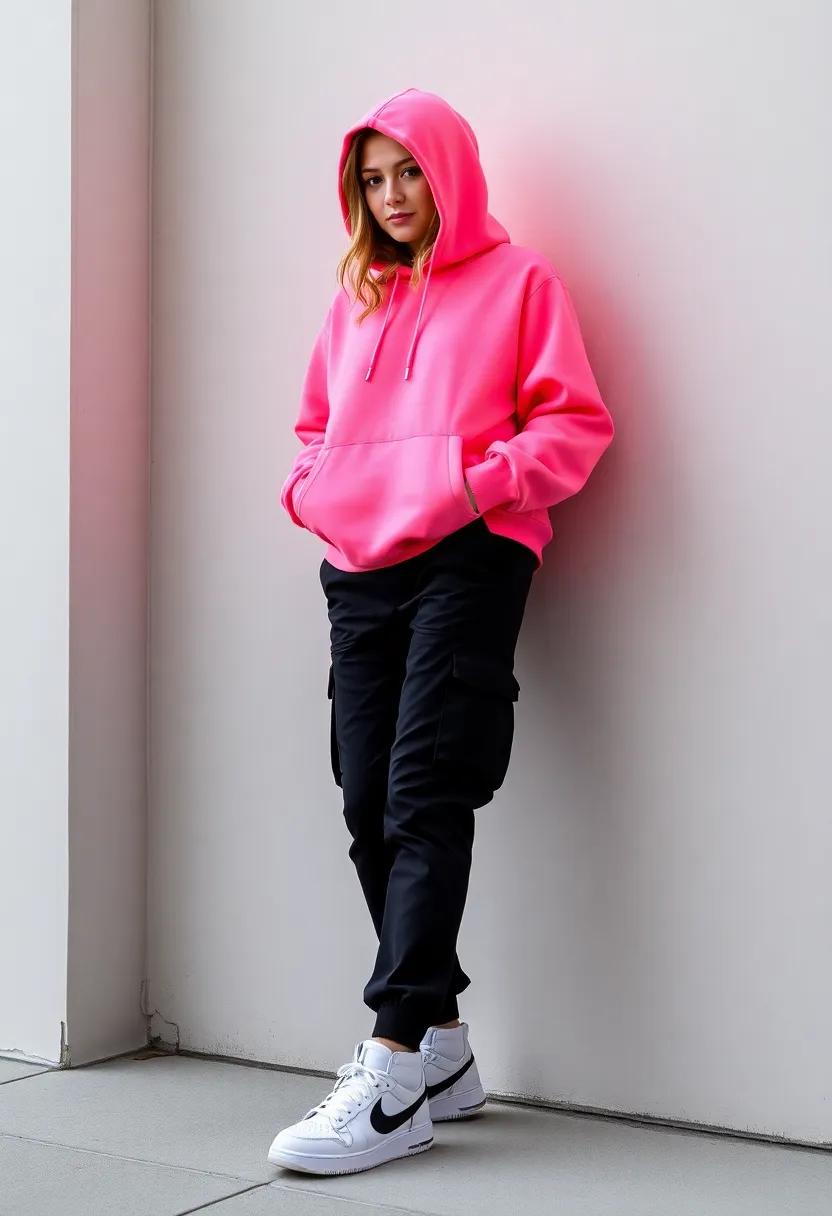 Choose high-top ⁤dad ​sneakers ⁢to create a sporty vibe
