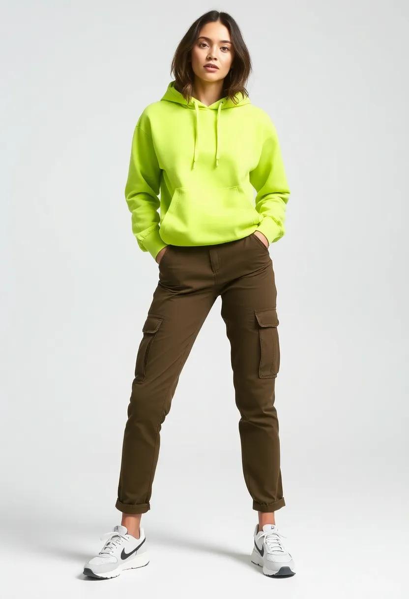 Tuck your hoodie into high-waisted cargo ⁢pants for a sleek ​silhouette
