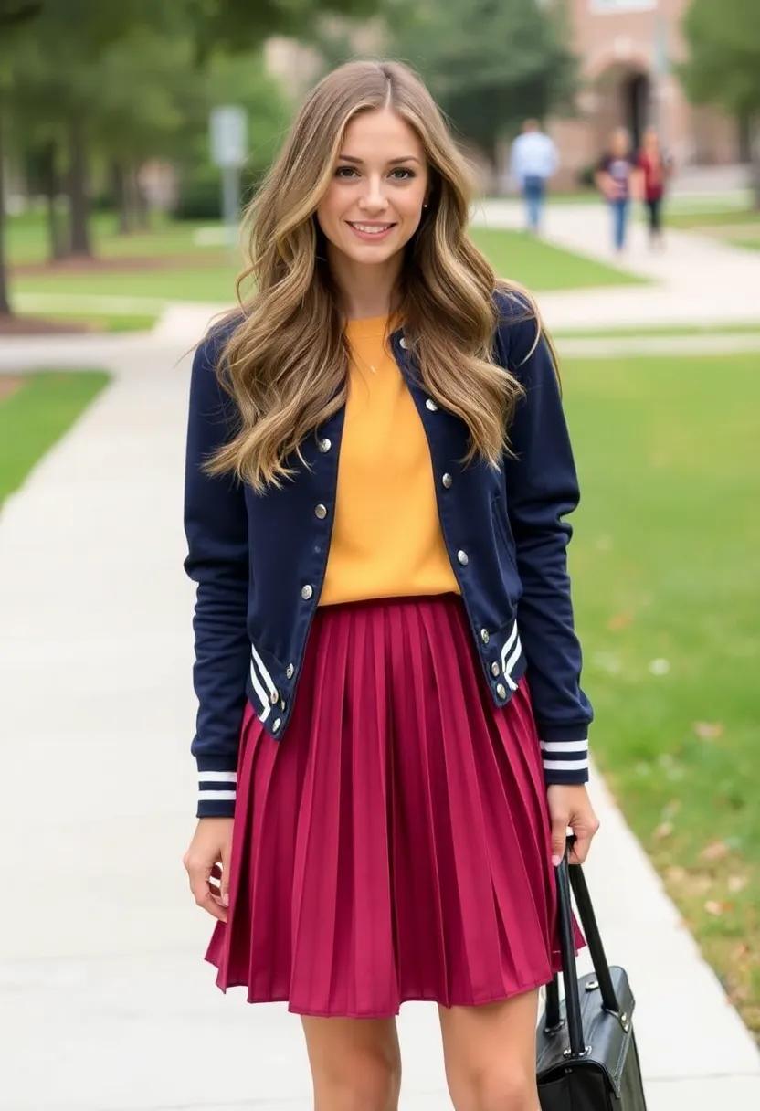 Fabric Choices That Capture⁣ the Classic Campus Vibe