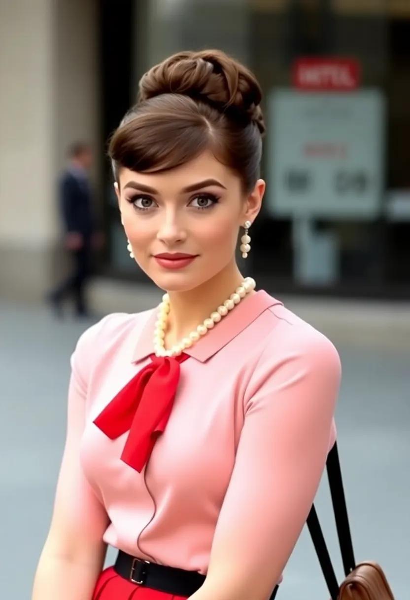 Chic Hairdos: Recreating Audrey's Signature Updos and Short Styles