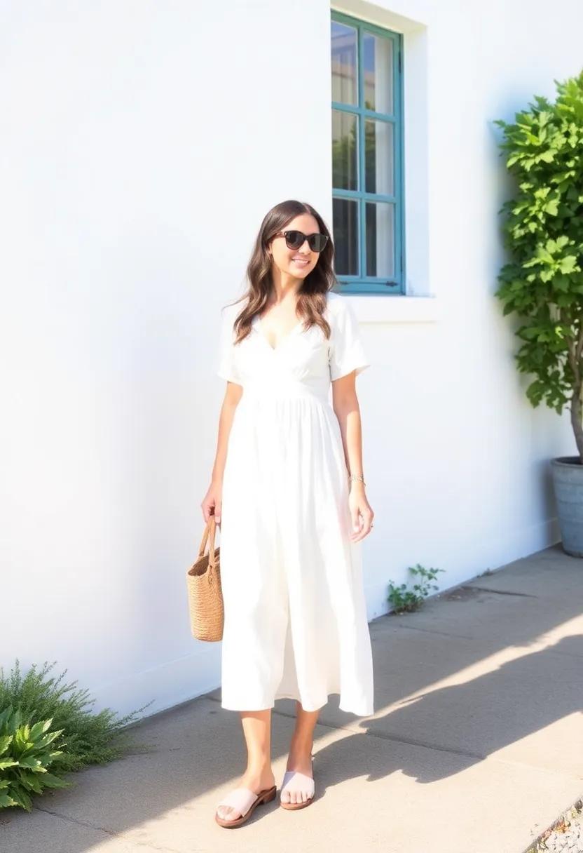 Effortless⁢ Elegance⁢ With a⁢ Soft Cotton⁤ Dress ⁣on a ‌Sunny Day
