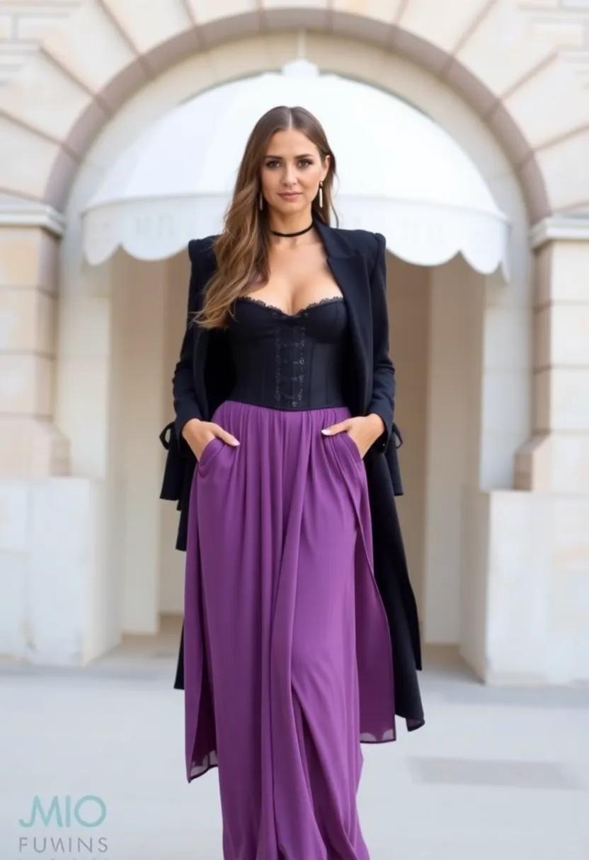 Iconic Celebrities Wearing Corset⁣ Tops: Inspiration Galore