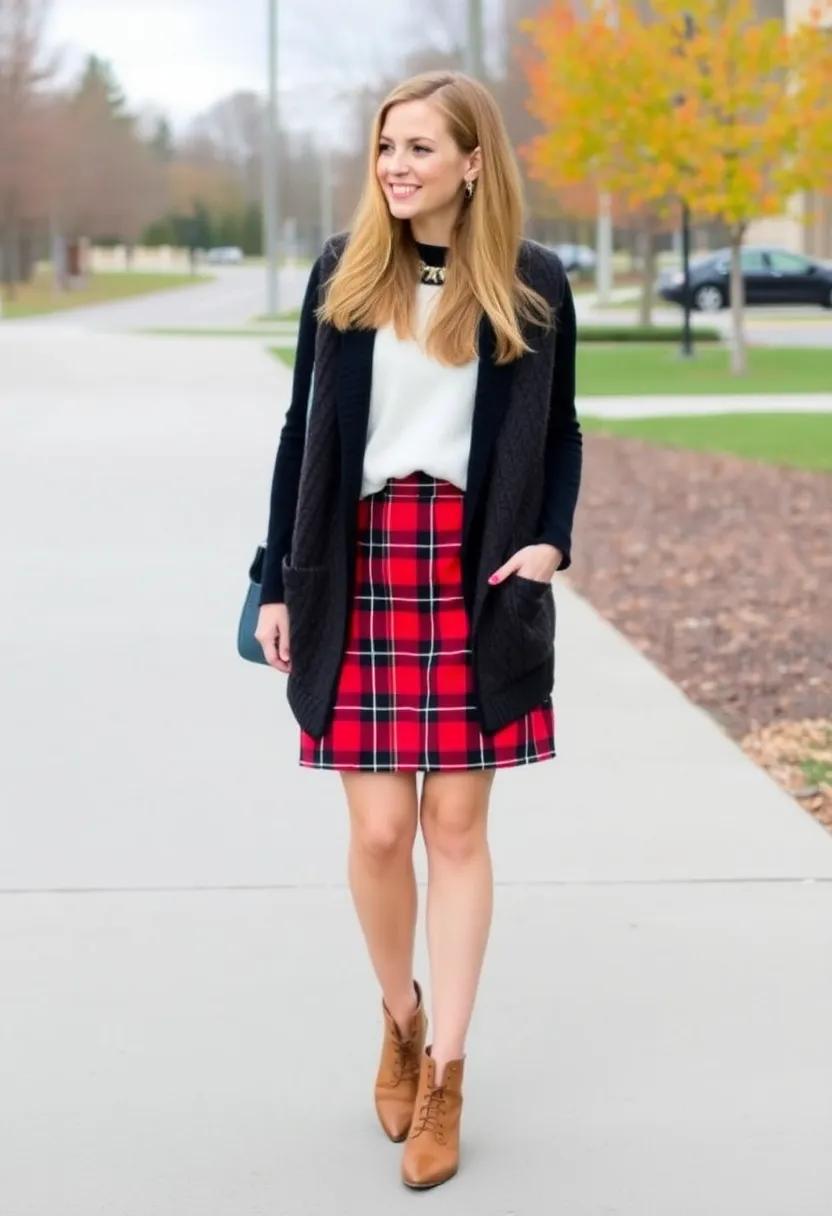 Exploring Seasonal Trends: Tartan and Knit ⁣Styles Through the Year