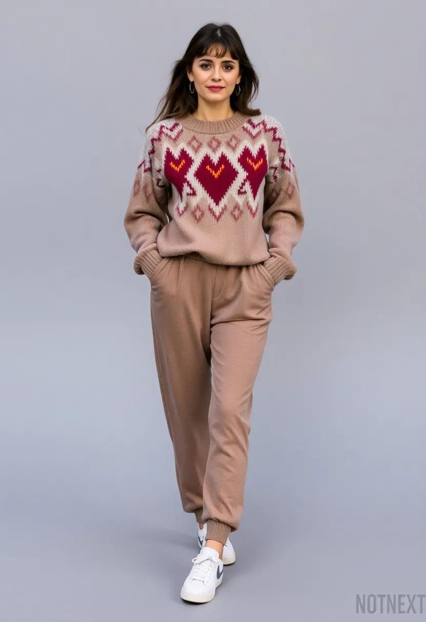 Retro Vibes: Channel the 80s ⁤or 90s by ⁣combining a vintage-style wool sweater​ with ⁣joggers and classic sneakers, evoking a nostalgic yet​ trendy feel