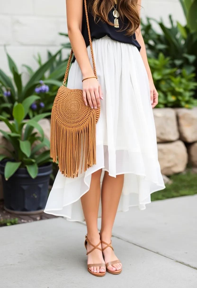Roll-up ‍the skirt's hemline ‌and ​wear it with‌ strappy sandals for a summer ‌escape