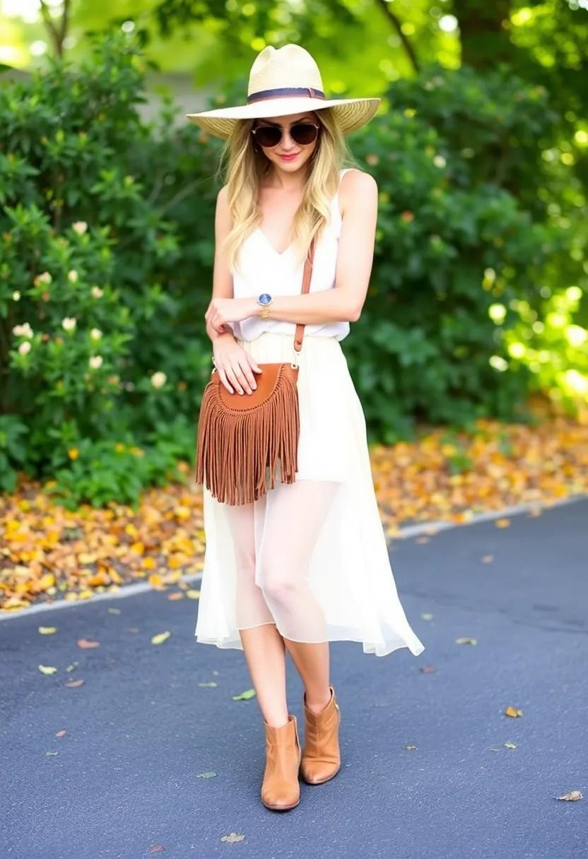 Match your fringe bag to ⁢a printed scarf tied⁤ around your waist for extra flair