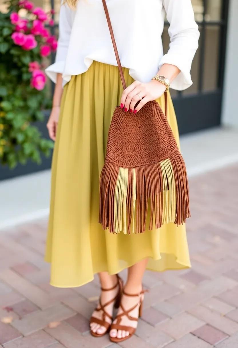 Choose contrasting colors⁤ between skirt and bag for a‌ fun, unexpected twist