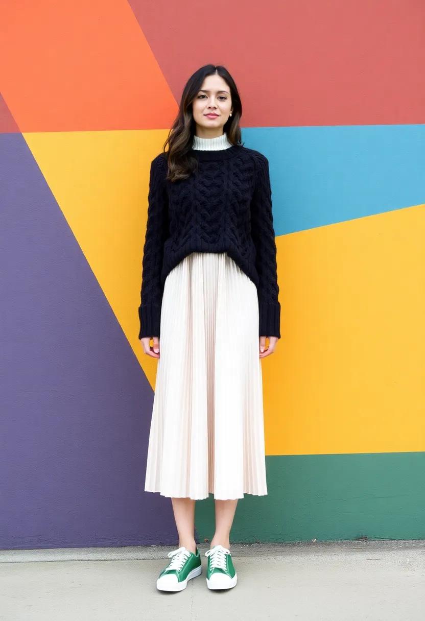 Embrace ⁣color block layering⁢ with contrasting hues⁤ for a bold ⁤look