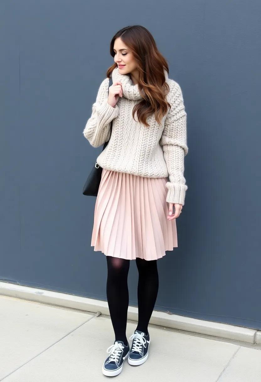Use a⁢ belt over your sweater​ to cinch the waist and create ⁢shape