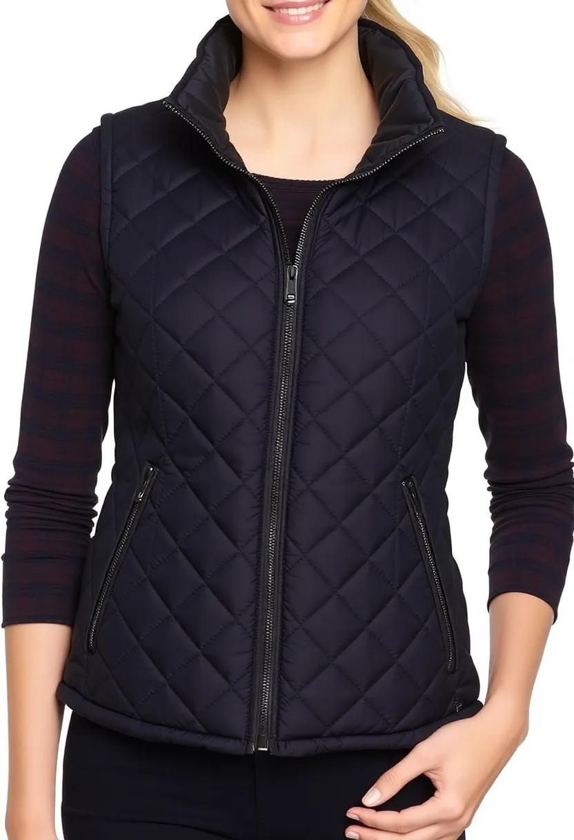 Quilted gilet offers‍ a sporty ⁤layer without the bulk