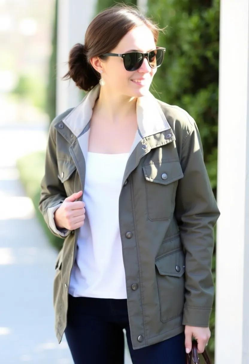 Utility jacket combines function and fashion seamlessly