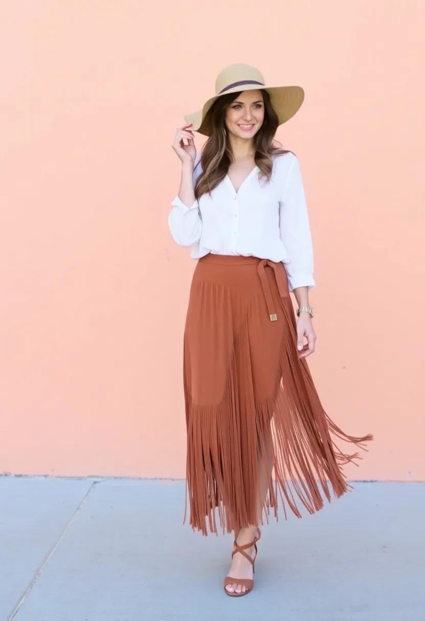 Pair with a ⁣floppy hat for a fun, boho look