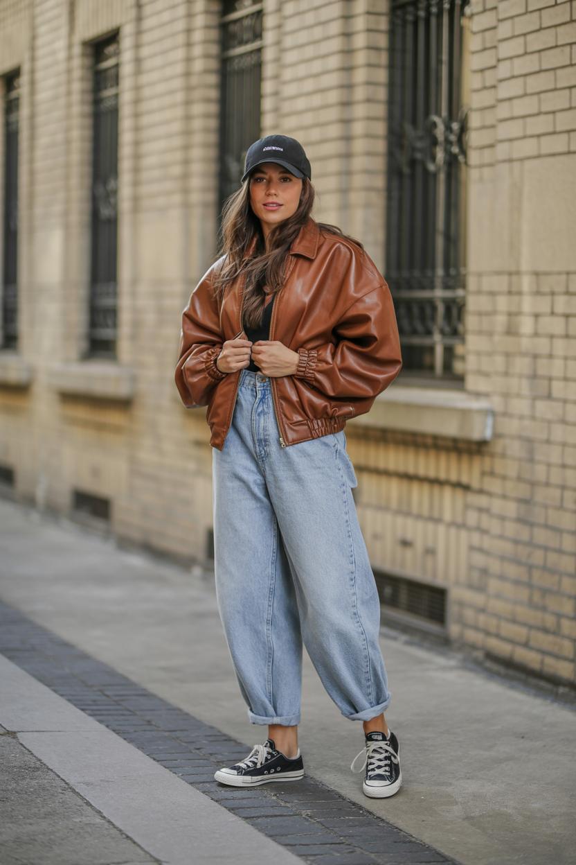 Throw on a baseball⁣ cap to keep the look laid-back and sporty