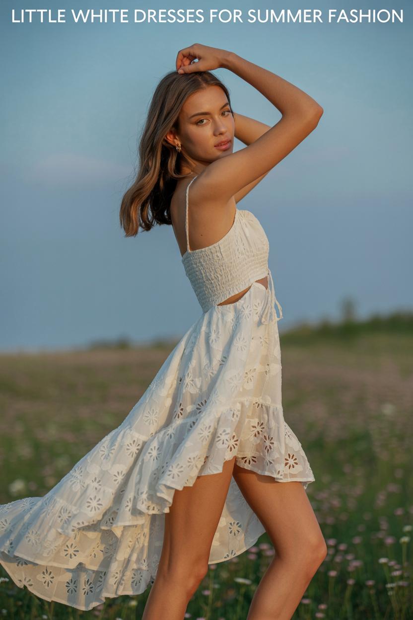 Off-shoulder ⁣ruffle dress combining boho vibes with chic simplicity