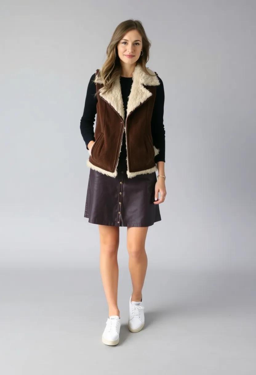 Visualizing Versatility: How Skirts, Shearling, and Sneakers Adapt to Any Occasion