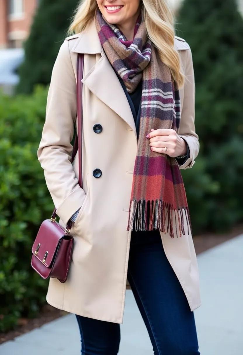 Experiment with a statement handbag to add personality and color
