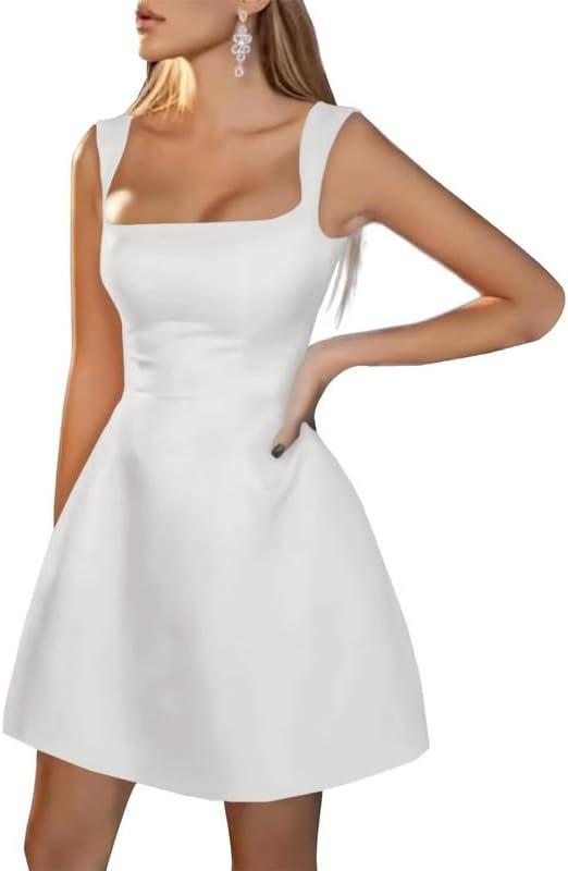 Satin Mini Cocktail Dress for Teens: Stylish & Elegant Picks