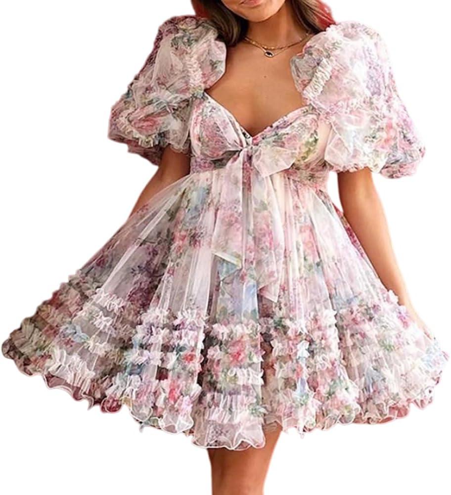 Discovering ‌Elegance: Puffy Sleeves &⁢ Tiered ⁢tulle Homecoming ‍Dresses