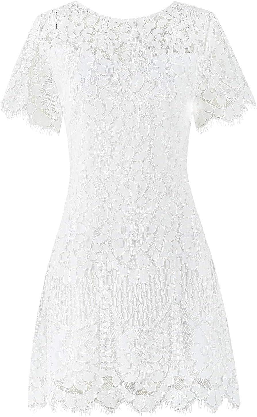 Floral Lace Elegance: Our Take​ on MSLG's Cocktail Dress